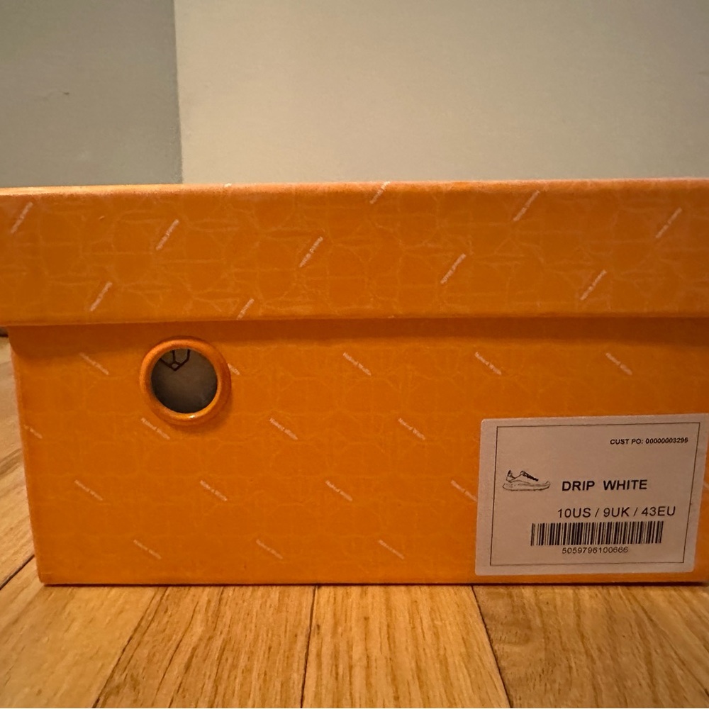 Naked Wolfe women’s white tennis shoes. Never worn. New with box. - Picture 2 of 8